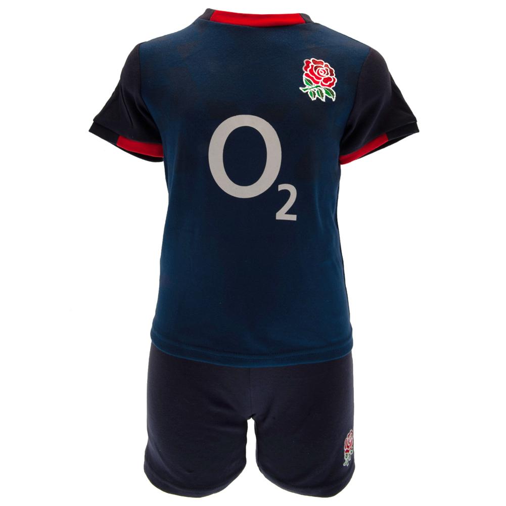 England RFU Shirt & Short Set 6/9 mths NV_0