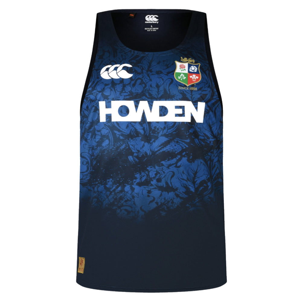 2024 2025 British And Irish Lions Poly Singlet Navy 2024-2025-british-and-irish-lions-poly-singlet-navy
