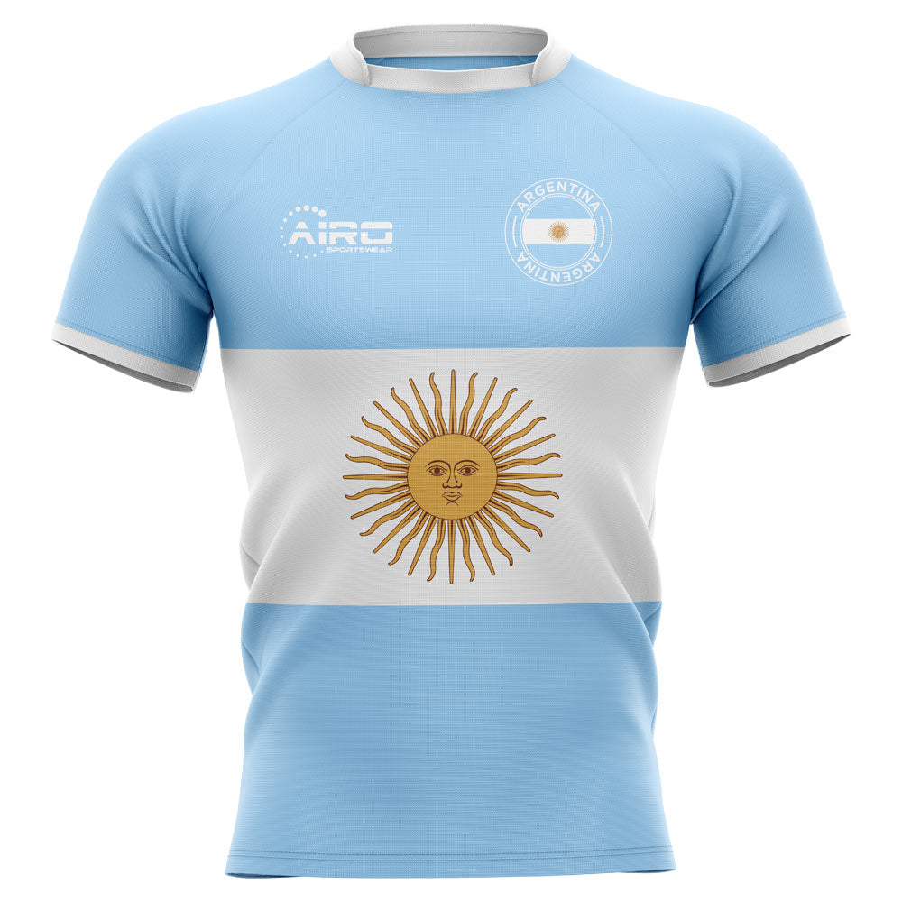 2023-2024 Argentina Flag Concept Rugby Shirt - Adult Long Sleeve Product - Football Shirts Airo Sportswear   