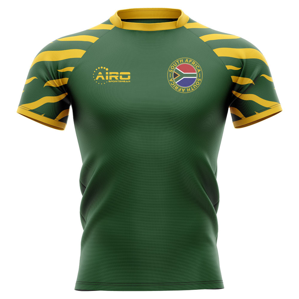 2023-2024 South Africa Springboks Home Concept Rugby Shirt - Little Boys Product - Football Shirts Airo Sportswear   