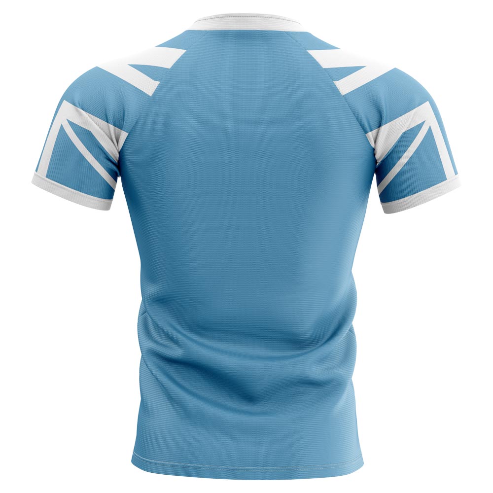 2022-2023 Fiji Flag Concept Rugby Shirt - Kids (Long Sleeve)