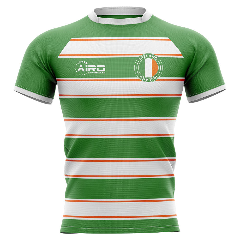 2022-2023 Ireland Home Concept Rugby Shirt - Kids (Long Sleeve)