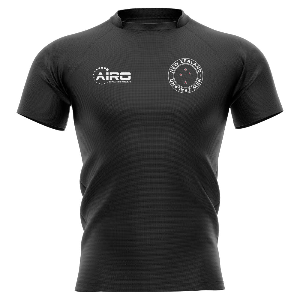 2023-2024 New Zealand All Blacks Home Concept Rugby Shirt - Little Boys Product - Football Shirts Airo Sportswear   