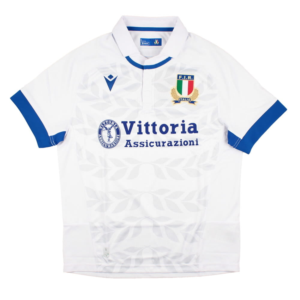 2023-2024 Italy Rugby Away Poly Replica Shirt Product - Football Shirts Macron   