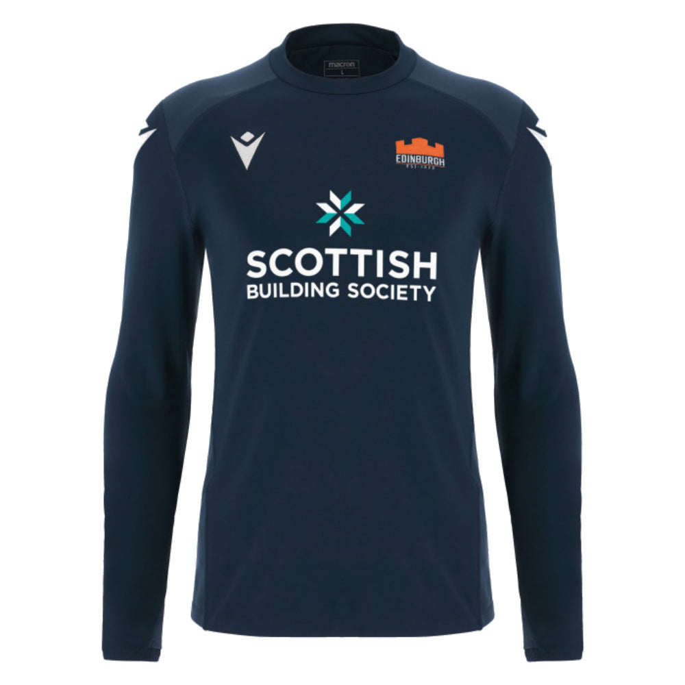 20232024 Edinburgh Rugby Training Player Poly Top (Navy)