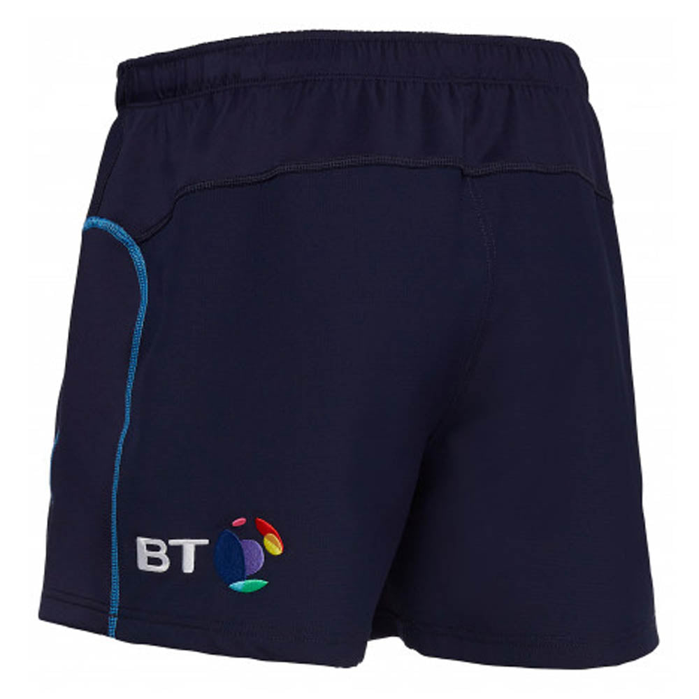 2018-2019 Scotland Macron Alternate Rugby Shorts (Navy) - Kids Product - Shorts Macron   