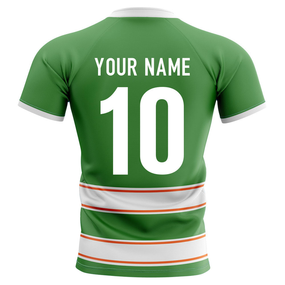 2023-2024 Ireland Home Concept Rugby Shirt (Your Name) Product - Hero Shirts Airo Sportswear   