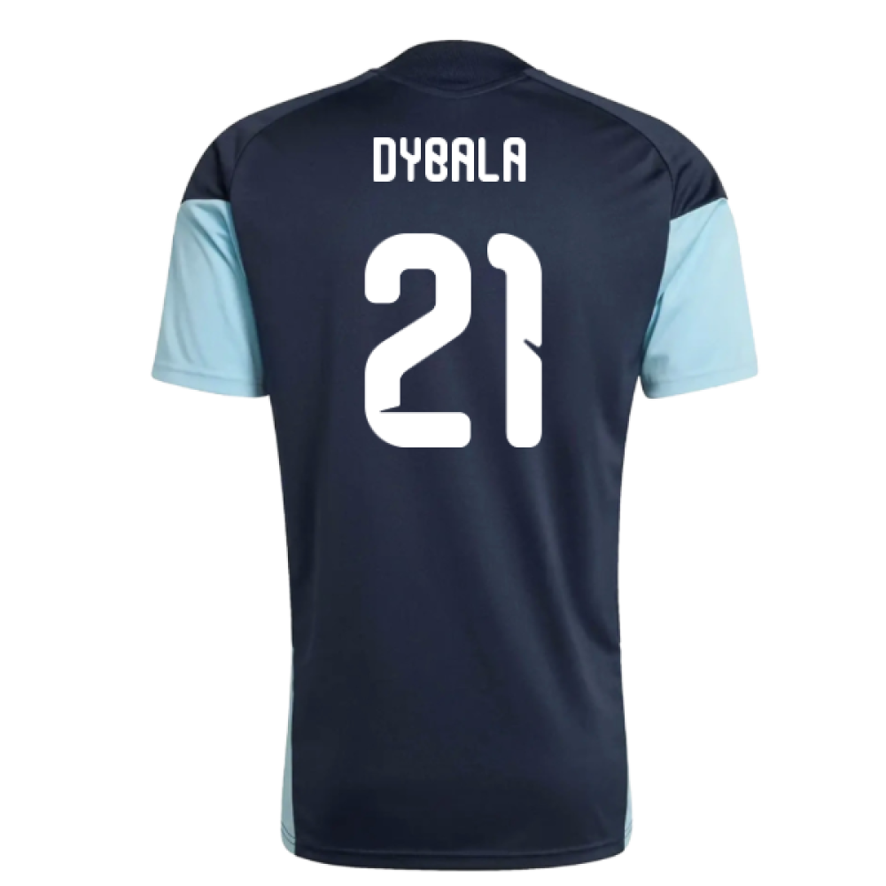 2026-2027 Argentina Training Jersey (Night Navy) (Dybala 21)_0