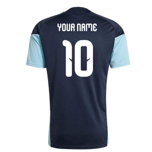 2026-2027 Argentina Training Jersey (Night Navy) (Your Name) Product - Hero Shirts Adidas