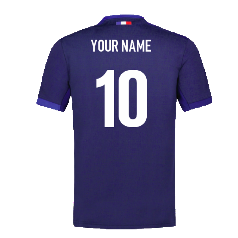 2023-2024 France Rugby Home Shirt (Kids) (Your Name) Product - Hero Shirts Le Coq Sportif   