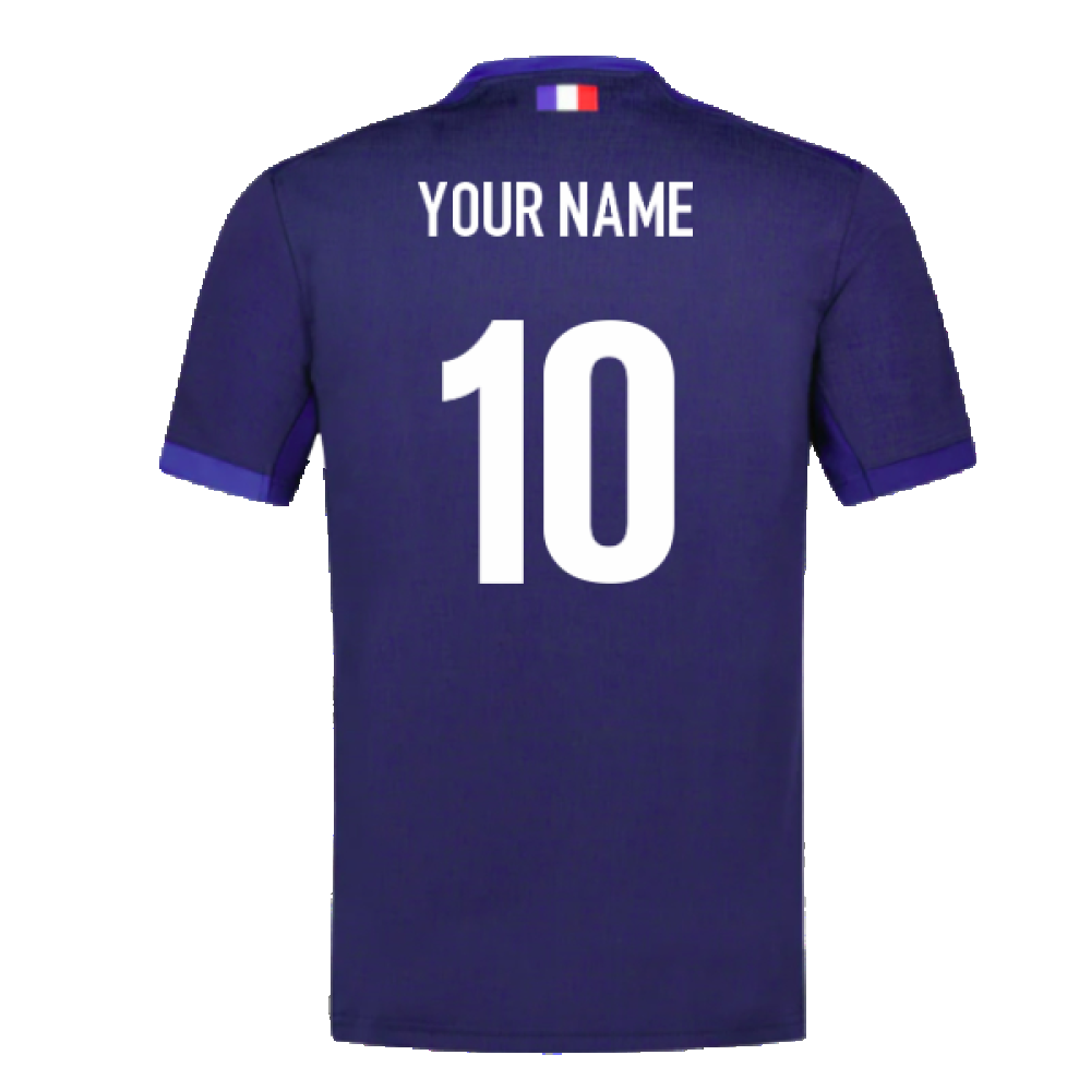 2023-2024 France Rugby Home Shirt (Womens) (Your Name) Product - Hero Shirts Le Coq Sportif   