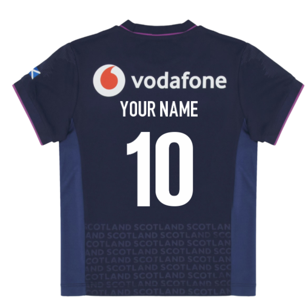 2025-2026 Scotland Rugby Home Box Mini Shirt (Your Name) Product - Hero Shirts Macron