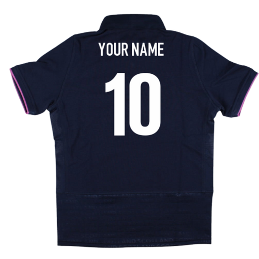2025-2026 Scotland Home Cotton Rugby Shirt (Kids) (Your Name)_0