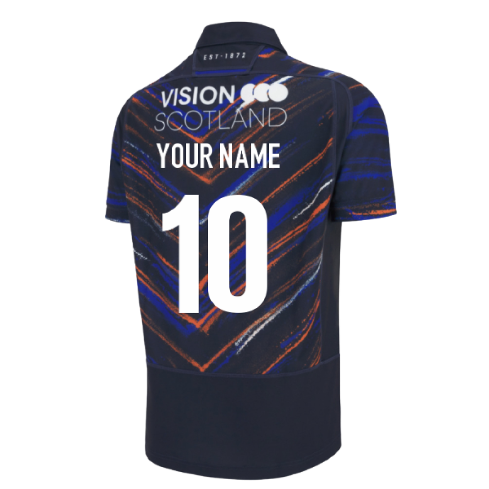 2025-2026 Edinburgh Rugby Home Replica Shirt (Your Name) Product - Hero Shirts Macron