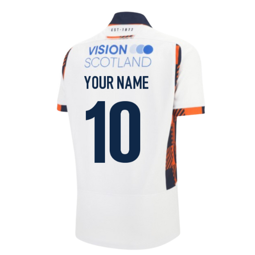 2025-2026 Edinburgh Rugby Away Replica Shirt (Your Name)_0