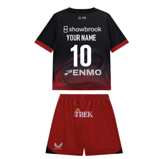 2025-2026 Saracens Home Rugby Infant Kit (Your Name)_0