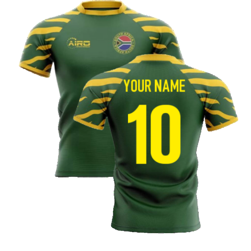 2023-2024 South Africa Springboks Home Concept Rugby Shirt (Your Name) Product - Hero Shirts Airo Sportswear   