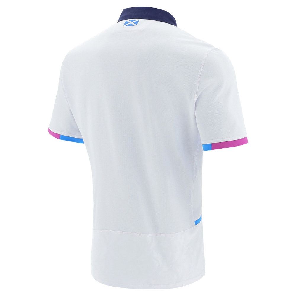 2021-2022 Scotland Away Cotton Rugby Shirt Product - Football Shirts Macron   