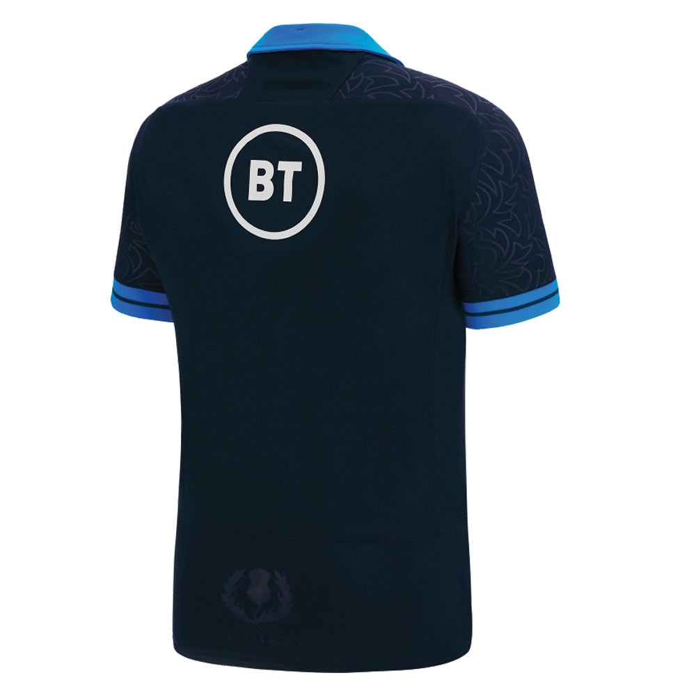 2022-2023 Scotland Home Rugby Shirt (Kids) Product - Football Shirts Macron   