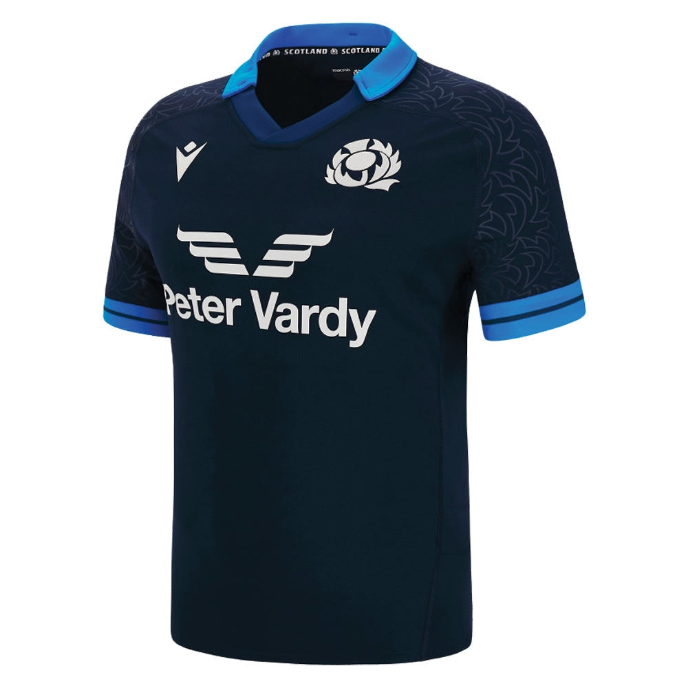 2022-2023 Scotland Home Rugby Shirt (Kids) Product - Football Shirts Macron   