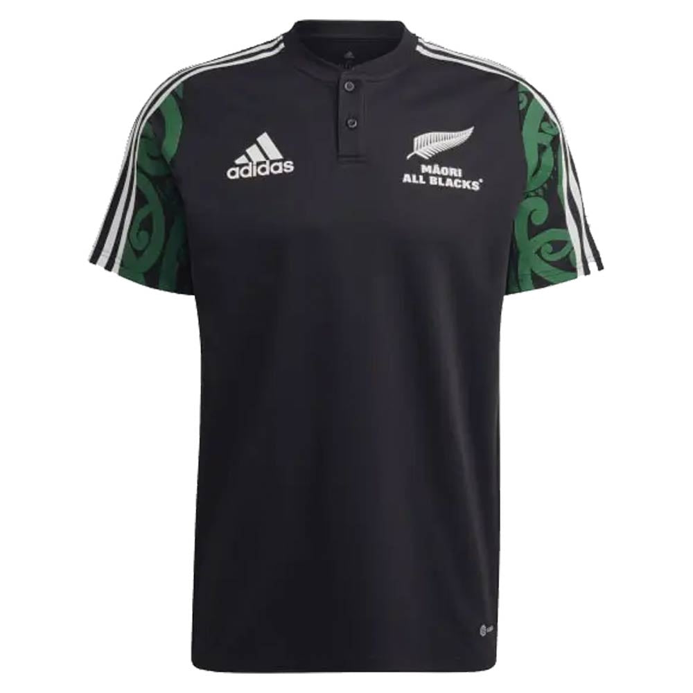2022-2023 Maori All Blacks Polo Shirt (Black) Product - Polo Shirts Adidas   