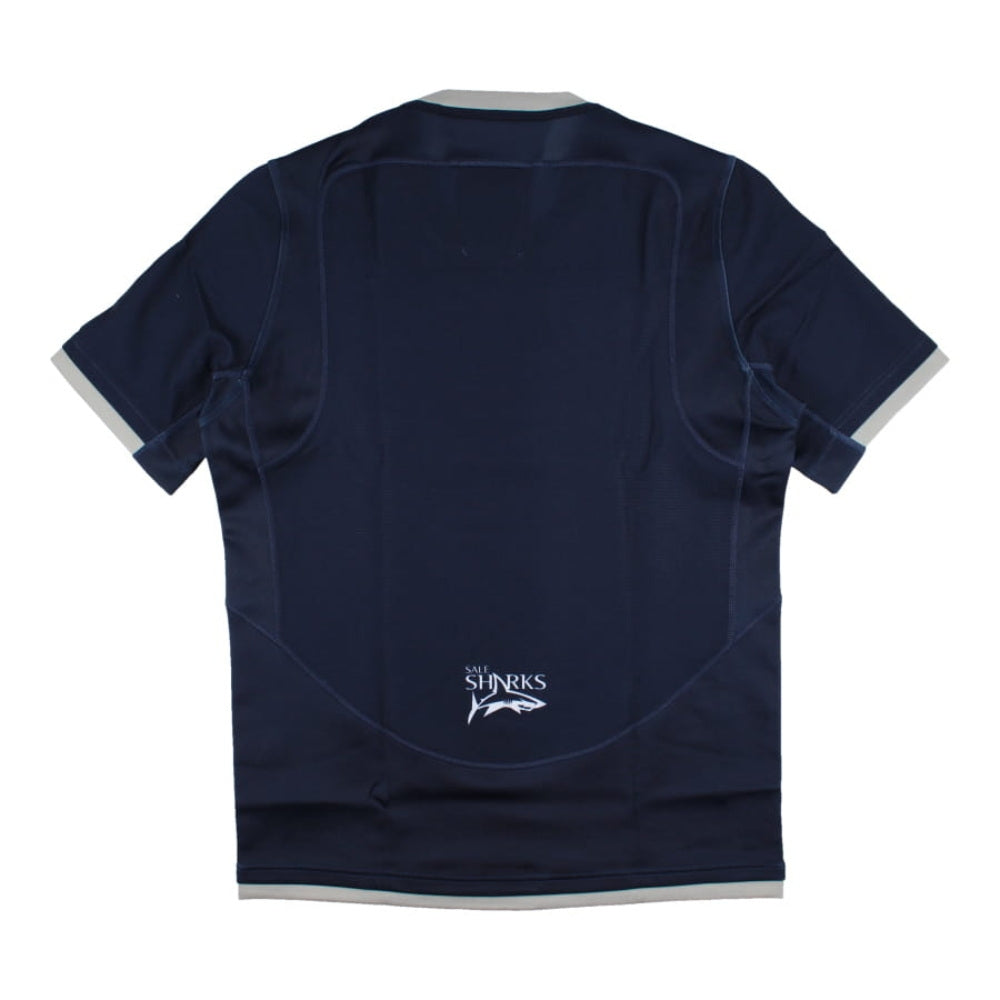 2022-2023 Sale Sharks Rugby Training Jersey (Navy) Product - Training Shirts Macron   
