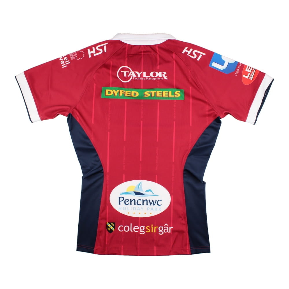 2022-2023 Scarlets Limited Edition Jersey Product - Football Shirts Castore   