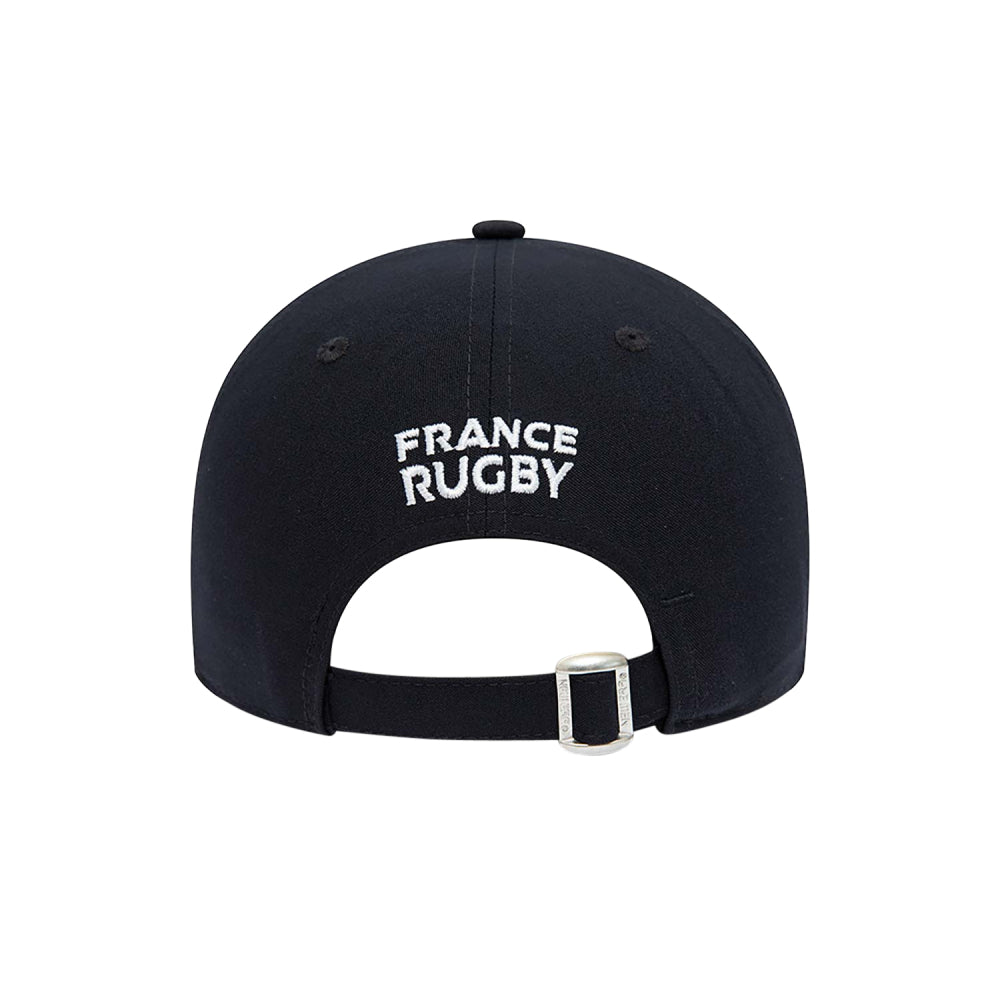 France Rugby Repreve Navy 9FORTY Adjustable Cap Product - Headwear New Era   