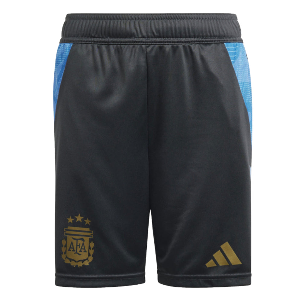 2024-2025 Argentina Training Shorts (Carbon) - Kids Product - Shorts Adidas   