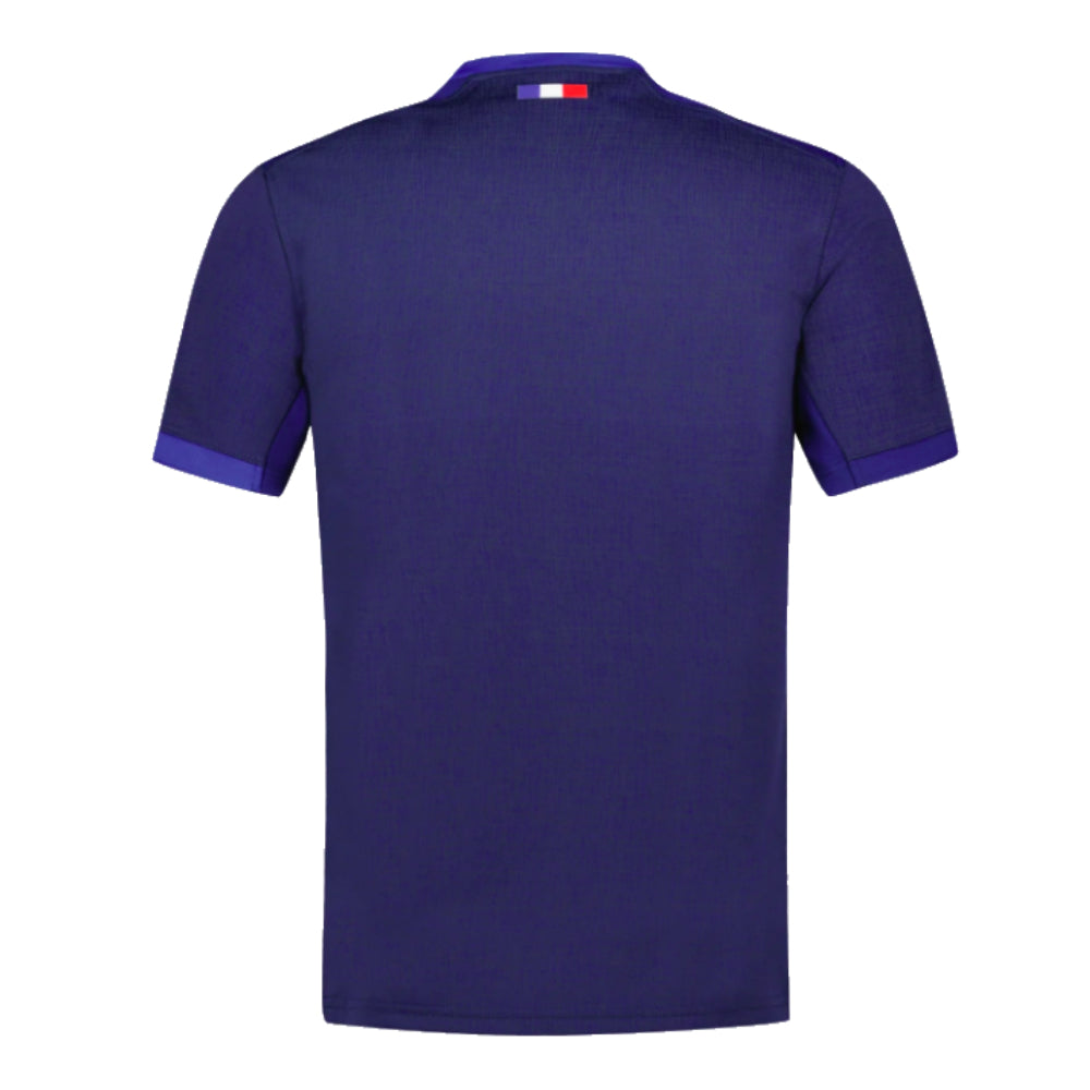 2023-2024 France Rugby Home Shirt (Kids) (Your Name) Product - Hero Shirts Le Coq Sportif   