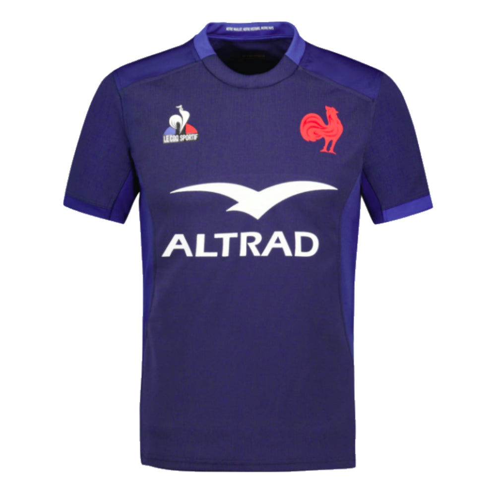 2023-2024 France Rugby Home Shirt (Kids) Product - Football Shirts Le Coq Sportif   