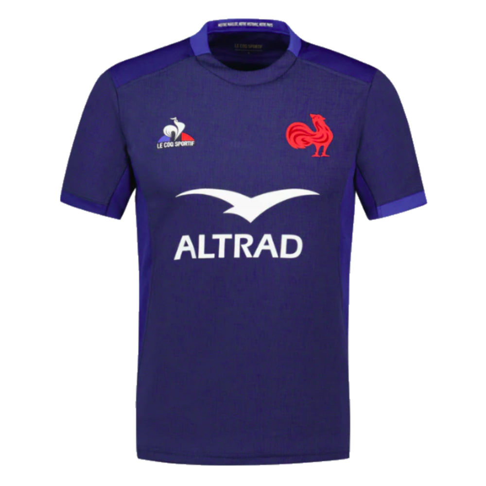 2023-2024 France Rugby Home Shirt (Womens) Product - Football Shirts Le Coq Sportif   