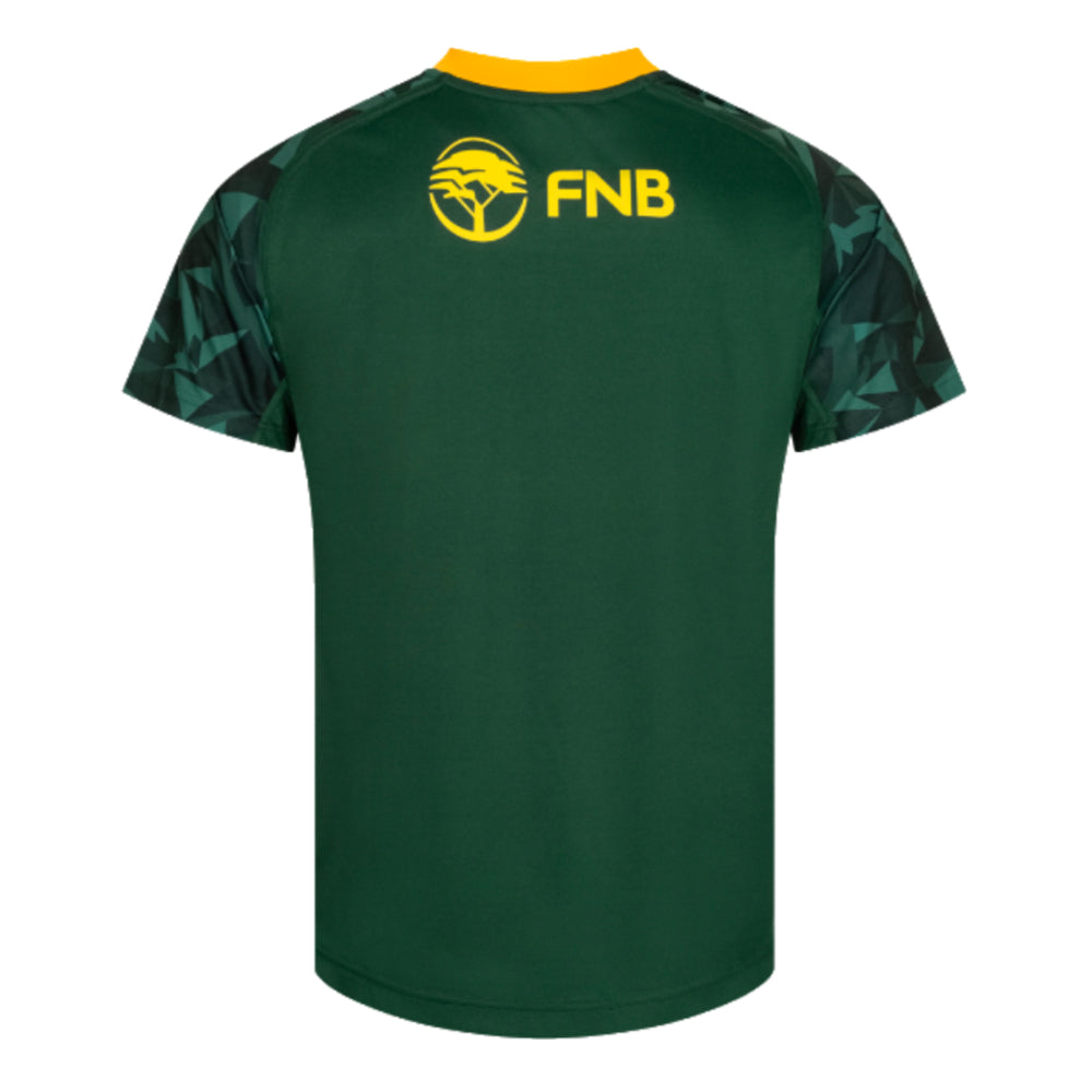 2018-2019 South Africa Springboks Sevens Mens Home Rugby Shirt Product - Football Shirts Asics   