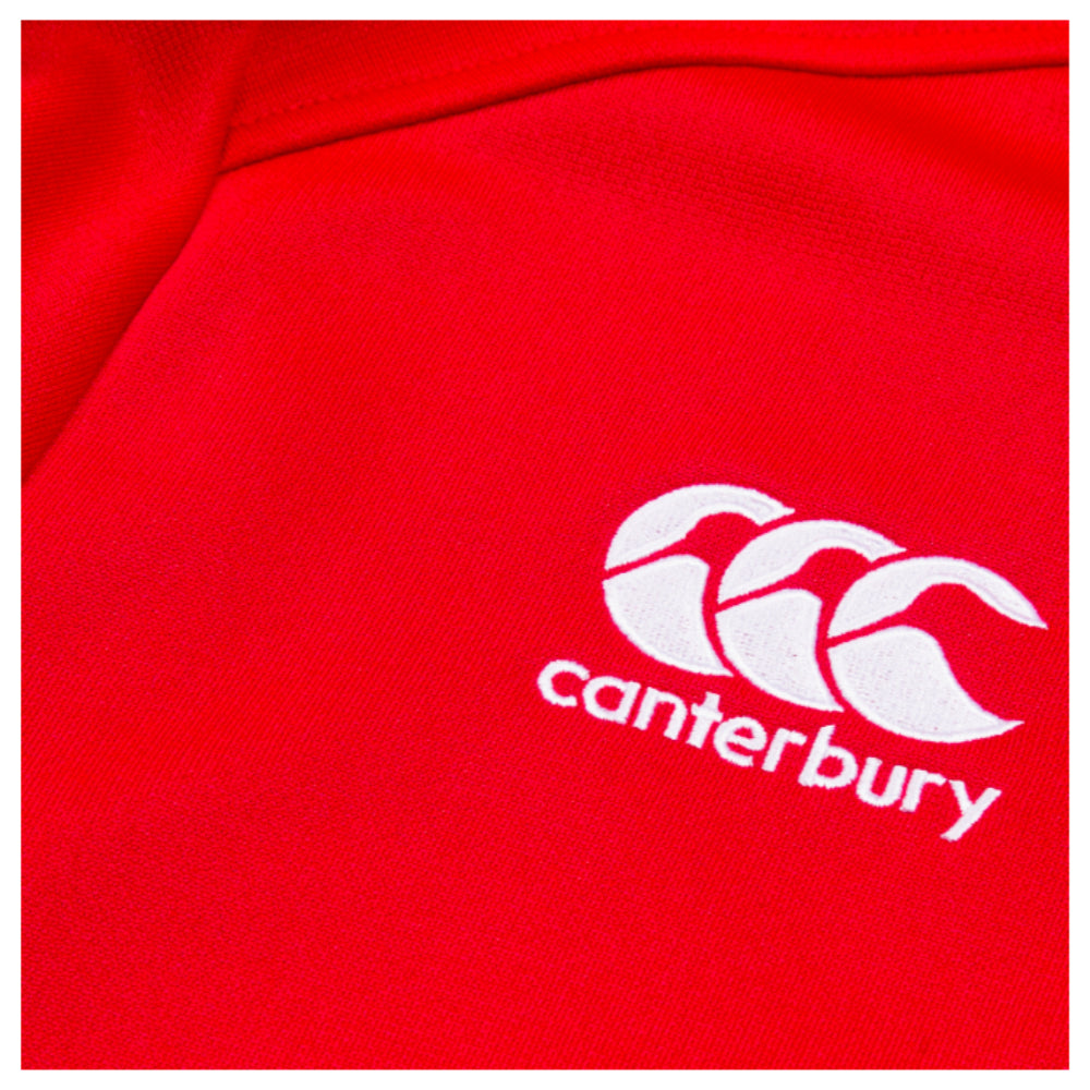 Canterbury Mens Club Half Zip Mid Layer Top (Red) Product - Training Shirts Canterbury   