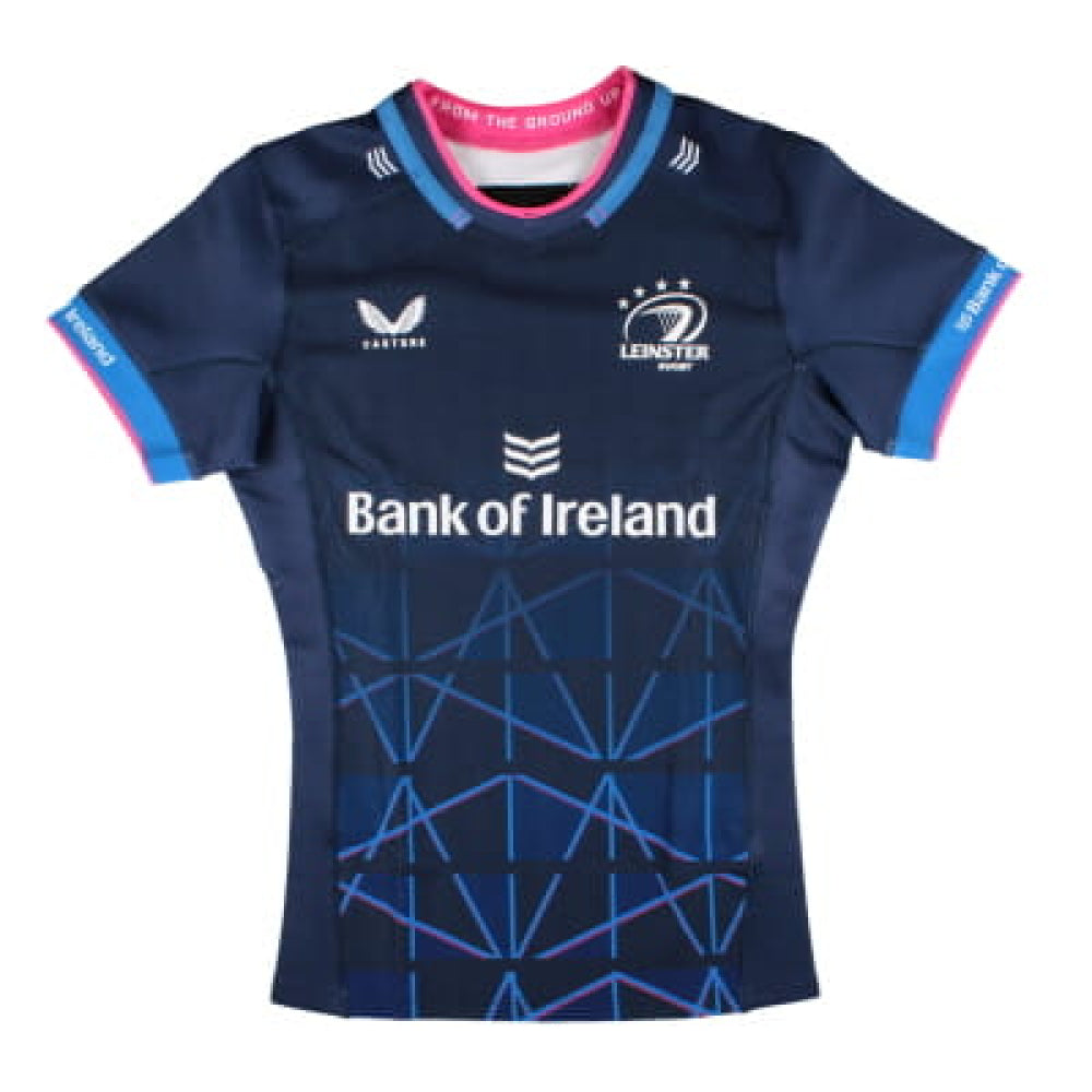 2023-2024 Leinster Pro European Mens Rugby Shirt Product - Football Shirts Castore   