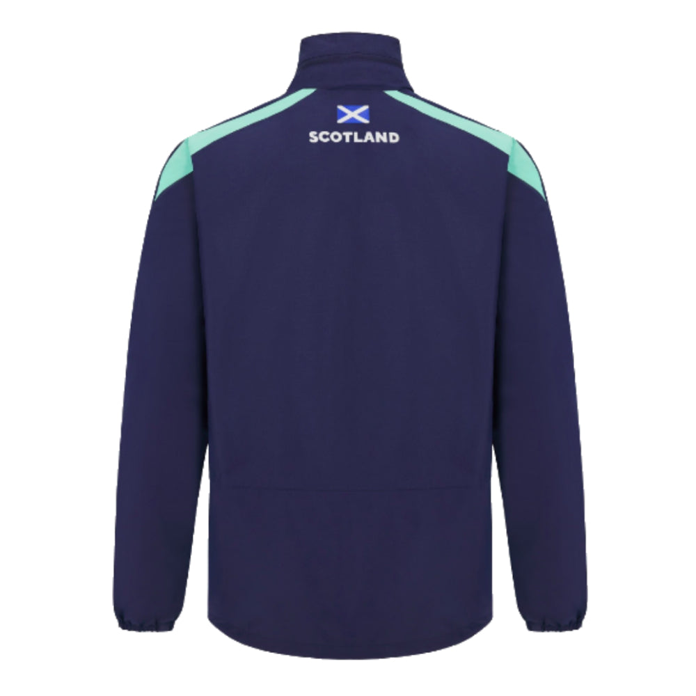 2024-2025 Scotland Rugby Waterproof Mesh Jacket (Navy) Product - Jackets Umbro   