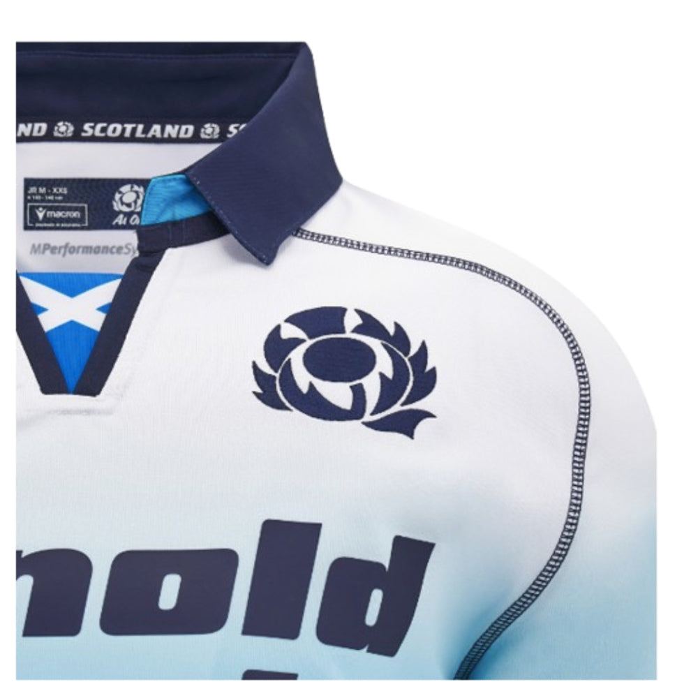 2024-2025 Scotland Rugby Away Replica Shirt (Kids) Product - Football Shirts Macron   