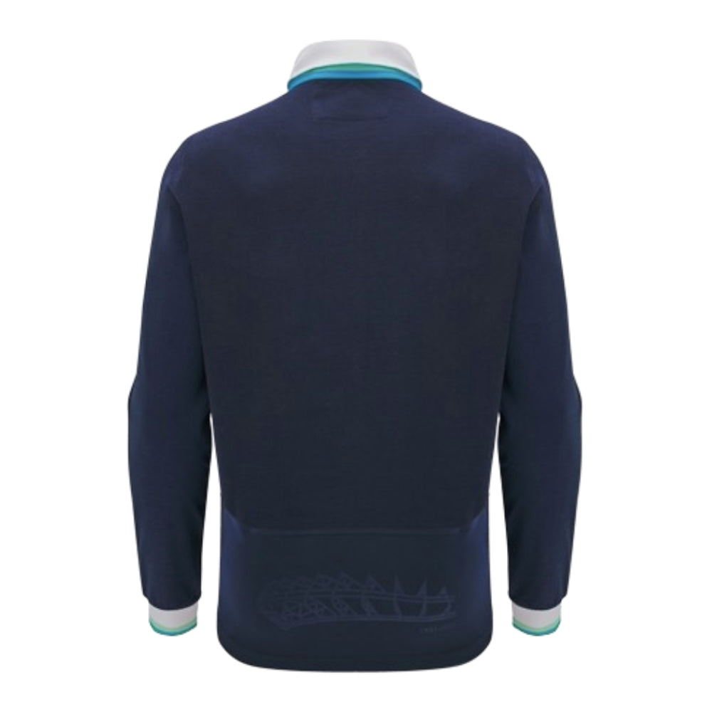 2024-2025 Scotland Rugby Home LS Cotton Shirt Product - Football Shirts Macron   
