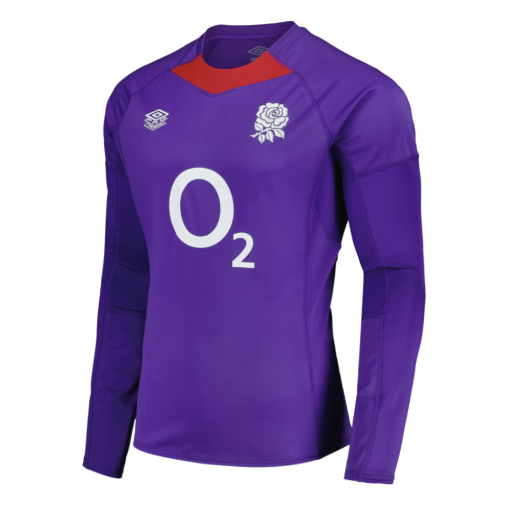 20242025 England Rugby Contact Drill Top (Violet)