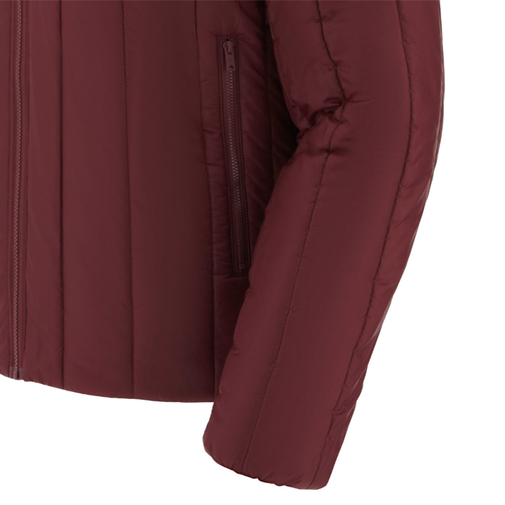 2025-2026 Wales Rugby Travel Bomber Jacket (Deep Red) Product - Jackets Macron