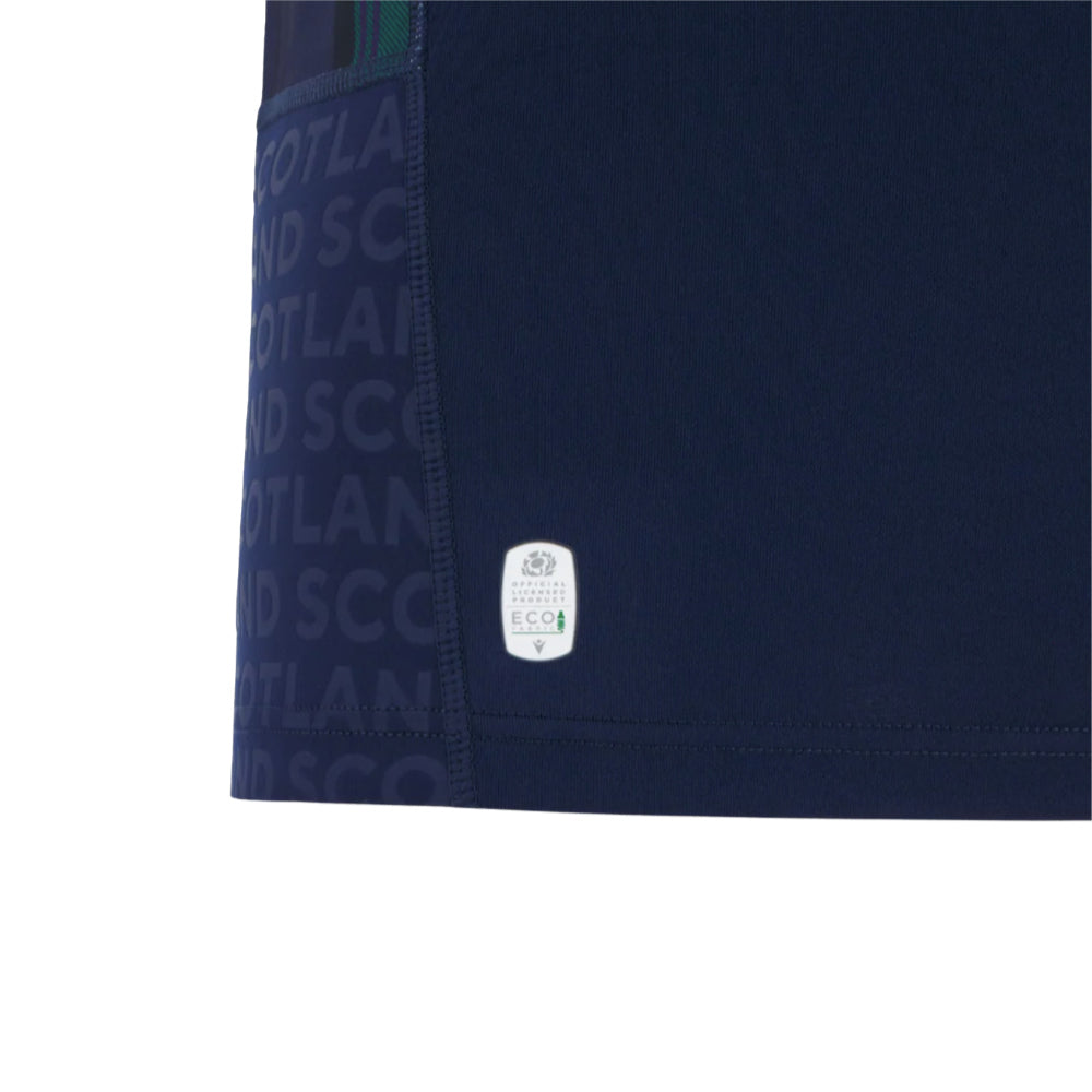 2025-2026 Scotland Home WRWC Poly Rugby Shirt (Kids) Product - Football Shirts Macron