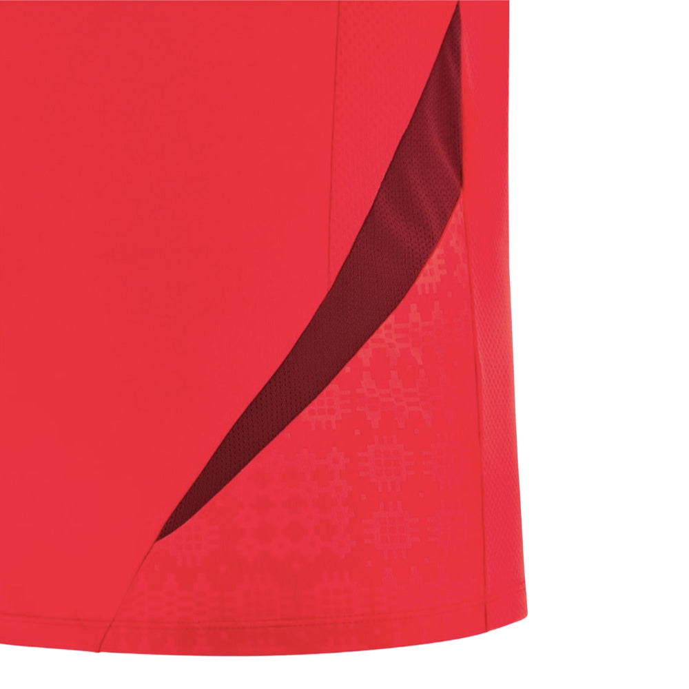 2025-2026 Wales Rugby Training Sleeveless Shirt (Red) Product - Sleeveless Macron