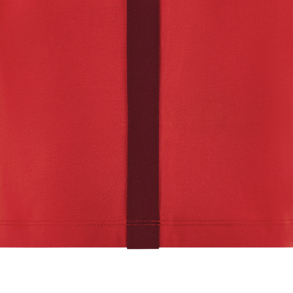 2025-2026 Wales WRU Travel Cotton Tee (Red) - Kids Product - T-Shirt Macron