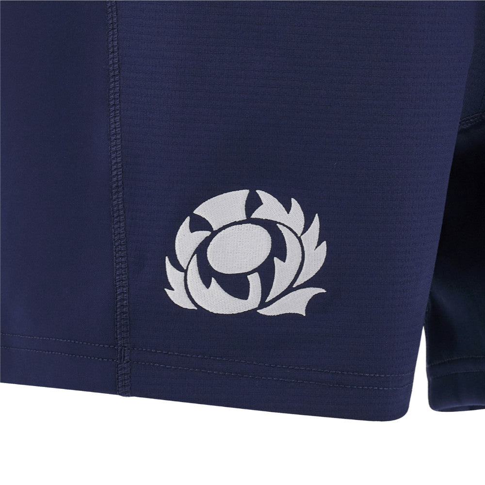 2025-2026 Scotland Rugby Training Shorts (Navy) Product - Shorts Macron