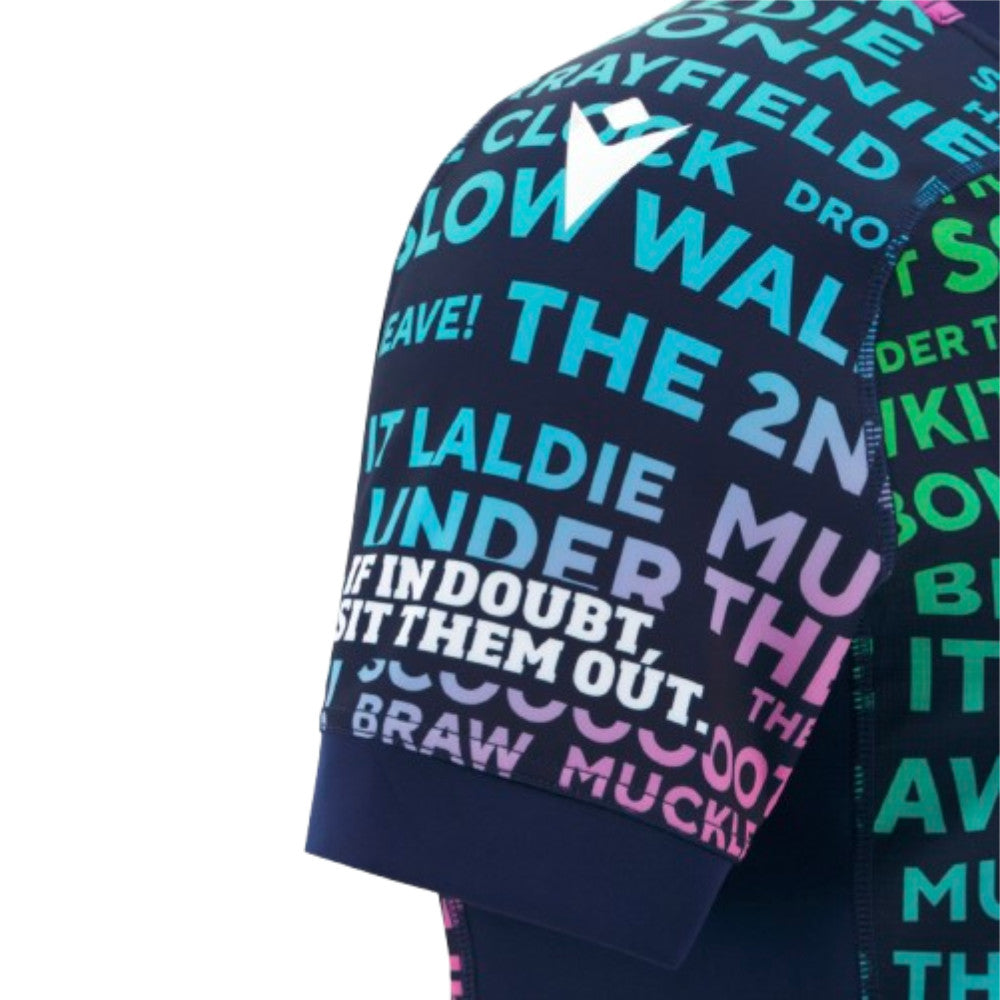 2025-2026 Scotland Rugby Training Jersey (Rainbow) Product - Training Shirts Macron