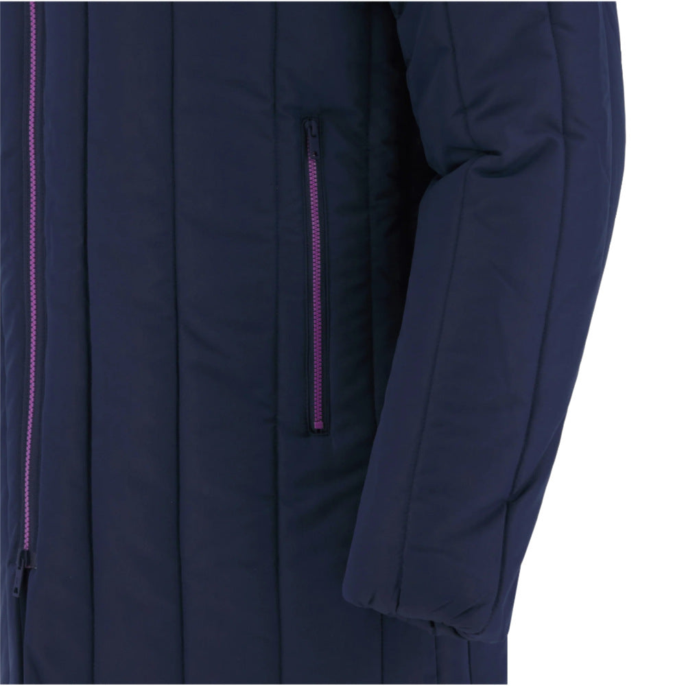 2025-2026 Scotland Rugby Parka Padded Jacket (Navy) Product - Jackets Macron
