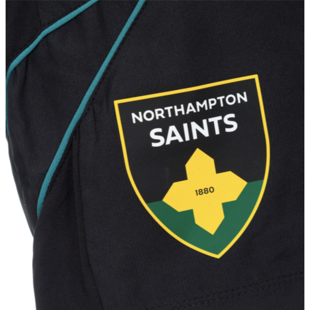 2025-2026 Northampton Saints Training Bermuda Shorts (Black) Product - Shorts Macron