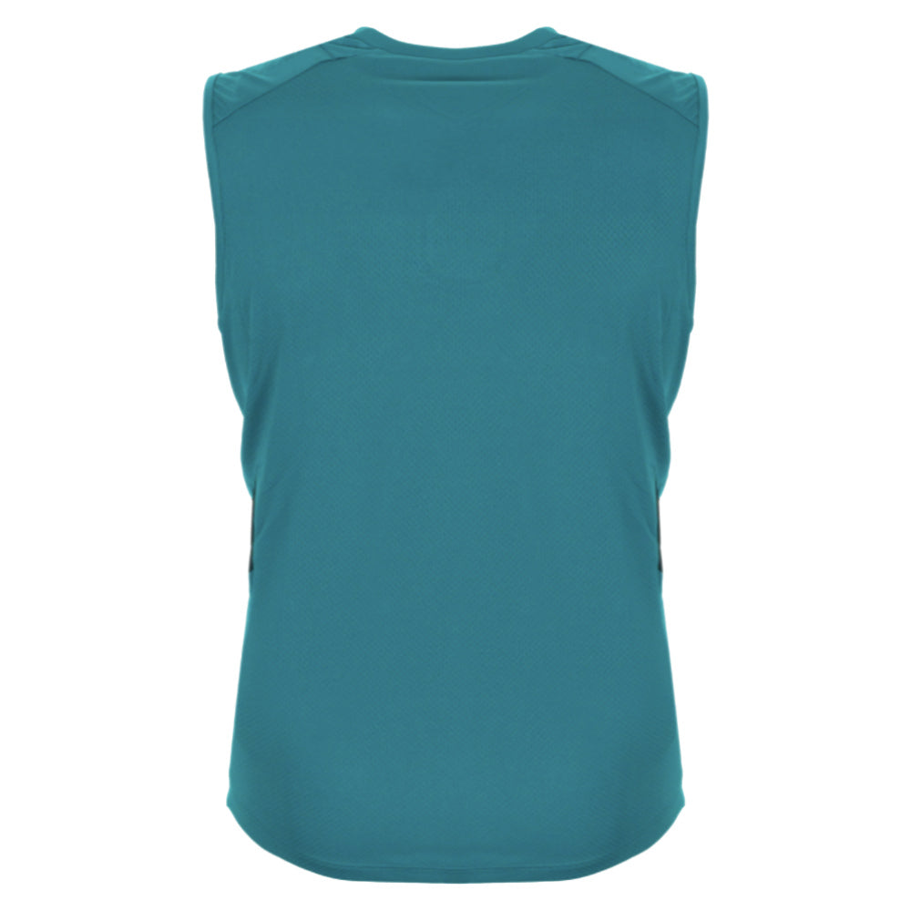 2025-2026 Northampton Saints Training Sleeveless Shirt (Green) Product - Sleeveless Macron