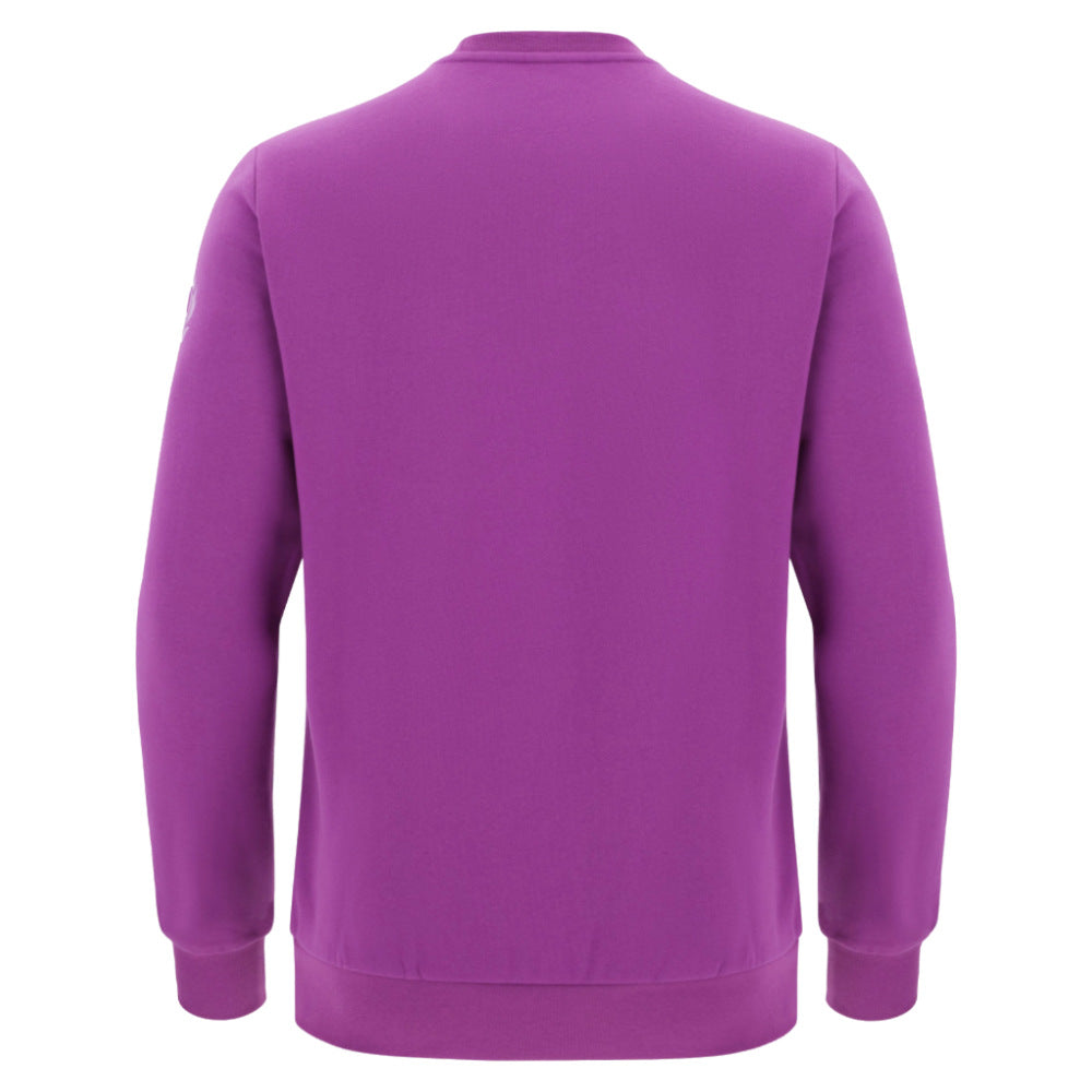 2025-2026 Scotland Rugby Leisure Sweatshirt (Purple) Product - Sweat Tops Macron