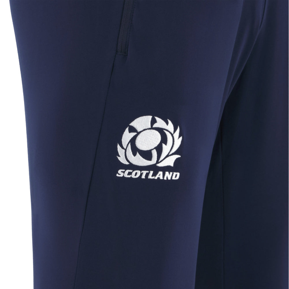 2025-2026 Scotland Rugby Fitted Pants (Navy) Product - Pants Macron